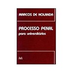 Livro - Processo Penal para Universitarios - 01ed/96