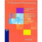 Livro : Professional Presentations Vhs Ntsc - With Teacher's Guide