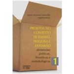 Livro - Projetos no Contexto de Ensino, Pesquisa e Extensão - Dimensões Políticas, Filosóficas e Metodológicas Vol. I