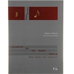 Livro - Quarteto em Sol Maior Opus 26