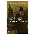 Livro - que Fazer de Ezra Pound