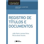 Livro - Registro de Títulos e Documentos