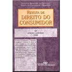 Livro - Revista de Direito do Consumidor - Nº 60