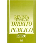 Livro - Revista Trimestral de Direito Público - Edição 17