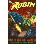 Livro - Robin: Days Of Fire & Madness