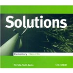 Livro - Solutions: Elementary Class Audio CDs (3)