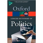 Livro - The Concise Oxford Dictionary Of Politics