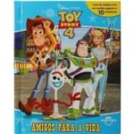 Livro Toy Story 4 com 10 Miniaturas - Amigos para a Vida - MELHORAMENTOS