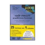 Livro - Vade Mecum Acadêmico-Forense - 2006