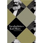 Livro - Vocabulário de Karl Marx
