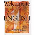 Livro - Welcome To English - Video VHS NTSC