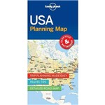 Lonely Planet Planning Map Usa