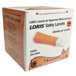 Loris Safety Lancets 28g 1,6mm C/ 100 Lancetas