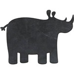 Lousa Decorativa Rinoceronte - Cia Laser