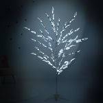 Luminária Árvore Flor de Luz Moldável 96 Leds Branco Frio 110v