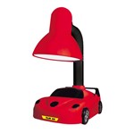 Luminária de Mesa Infantil Vermelha 1xE27 Carro TLM 50 Taschibra