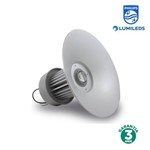 Luminária Industrial Led 50w Luz Branca Chip Philips 70178-6k