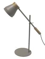Luminária Mesa Cinza 62cm - Occa Moderna