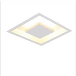 Luminaria Plafon Embutir Quadrado Home 250-2 Usina