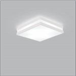 Luminaria Plafon Sobrepor Quadrado Modular 3800-25 Usina