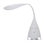 Luminária Portátil de Mesa Flexível com Som Bluetooth Usb - S533