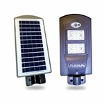 Luminária Pública Poste Solar Led 40w com Sensor