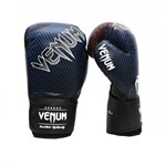Luva de Boxe / Muay Thai 14oz - Preto e Azul - Tiger Legend - Venum