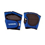 Luva para Musculação G Training Glove Azul Speedo