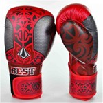 Luvas Boxe / Muay Thai - Maori - Best Defense - Vermelho - 10/12/14oz .