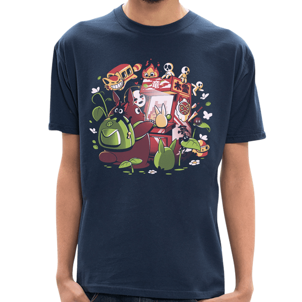 MA - Camiseta Ghibli Games - Masculina - P