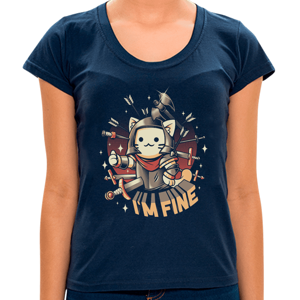 MA - Camiseta I'm Fine - Feminina - P