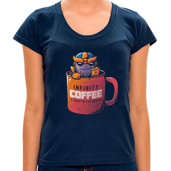 MA - Camiseta Infinity Coffee - Feminina - P