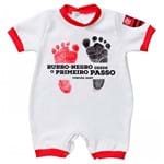 Macacão Flamengo Suedeni Primeiro Passo Torcida Baby P