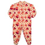Macacão Pijama Estampado Menina Toddler