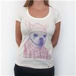 Magenta Dog - Camiseta Clássica Feminina