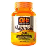 Magnésio 260 Mg - 100 Comprimidos - Oh2 Nutrition