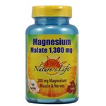 Magnésio Dimalato 1300mg + Ácido Málico 100 Cápsulas Natures Life