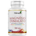 Magnésio Dimalato 500 Mg 8 X 100 Cápsulas Melcoprol Basta 2/dia