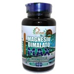 Magnesio Dimalato 800MG 120 Caps - Puro - Ultra Concentrado