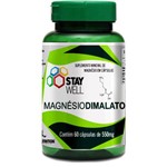 Magnésio Dimalato Puro Stay Well – 60 Cápsulas de 550m