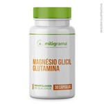 Magnésio Glicil Glutamina 400mg Cápsulas - 30 Cápsulas