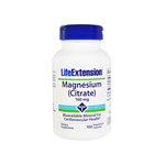 Magnesium Citrate 160mg (100 Cápsulas Veganas) Life Extension