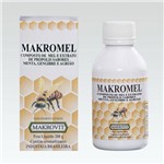 Makromel Makrovit - Composto de Mel e Extrato de Própolis Sabores Menta, Gengibre e Agrião - 200g