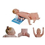 Manequim Bissexual Bebê C/ Órgãos Internos P/ Treino de Enfermagem - Sdorf - Cód: Sd-4001