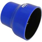 Mangueira de Pressurização de Silicone SPA Reta com Redução 4" X 3" X 100mm Azul (HSIPSRD04) - Confira Especificações