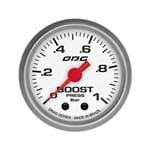 Manômetro de Turbo ODG Linha Drag 52mm 1 Bar - GRÁTIS: Suporte de Instrumento 52mm Giratório 360°