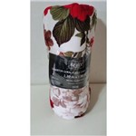 Manta Cobertor Casal Estampado Microfibra 2.20x1.80mts Rosas