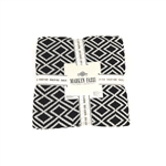 Manta Tricot BLACK&WHITE Marken Fass 1,30X 1 ,70