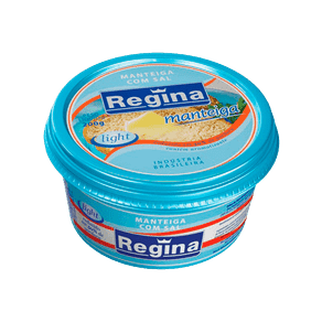 Manteiga Regina Light com Sal 200g (pote)