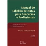 Manual do Tabeliao de Notas para Concursos - Forense